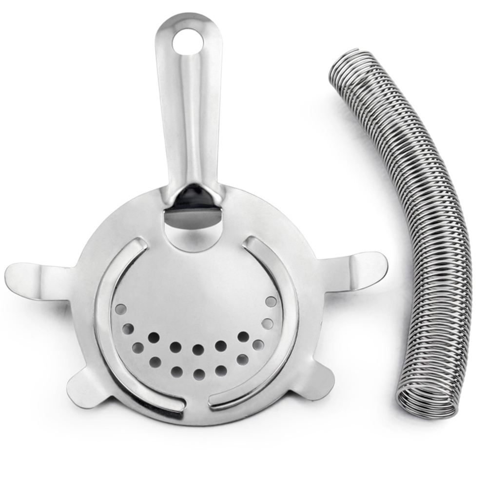 Cocktail Strainer Maker Mixer Stainless Steel Shaker eBay