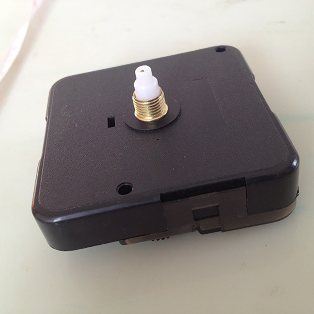 Black DIY Wall Clock Parts Kit Movement Hands Mechanism Repair Quartz