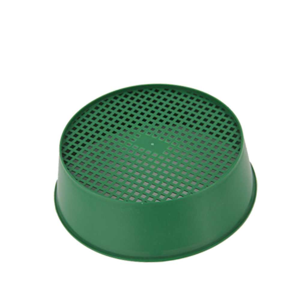 2Pcs Garden Sieve Stone Mesh Soil Sieve Sand Green Small Gravel Composy