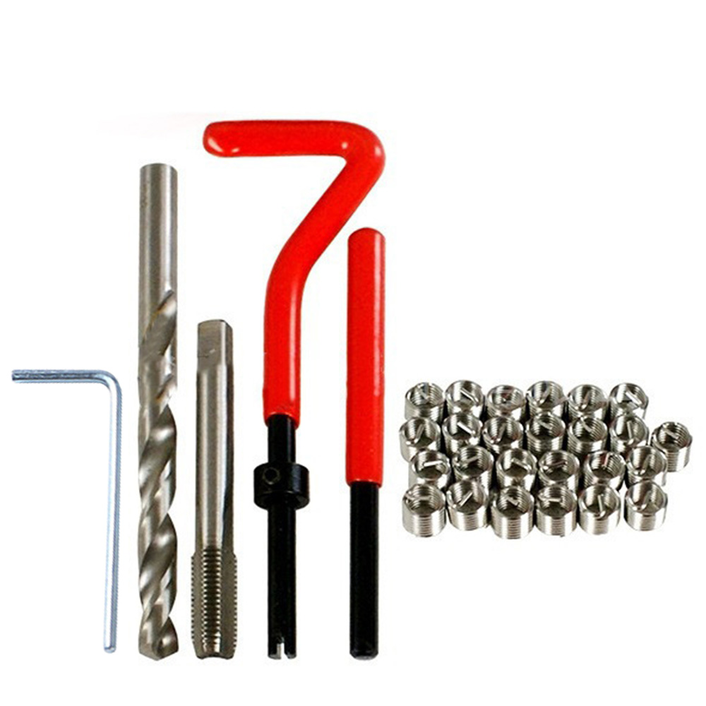 30PCS M5/M6 Metalworking Twist Drill Bit Helicoil Kit Manufacturing eBay