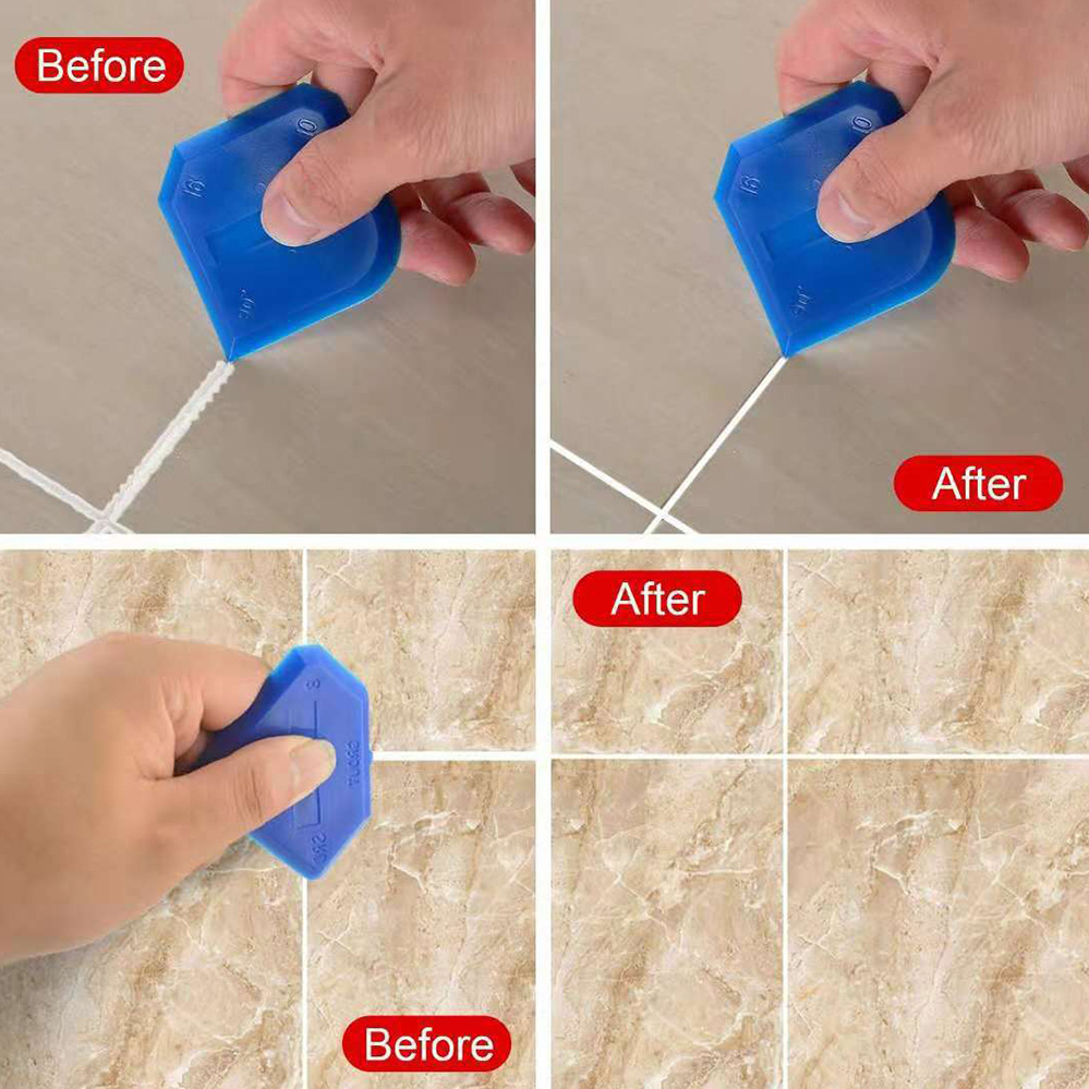 12Pcs Spreader Profiling Applicator Tile Grouting Tool Kit Silicone Sealant eBay