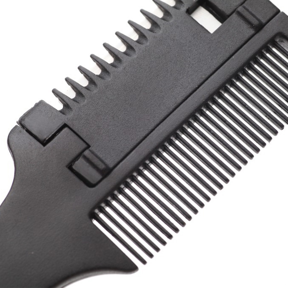 Professional Hairdressers Razor Comb Razor Diy Hair Cutting Thinning Trimmer Ebay 