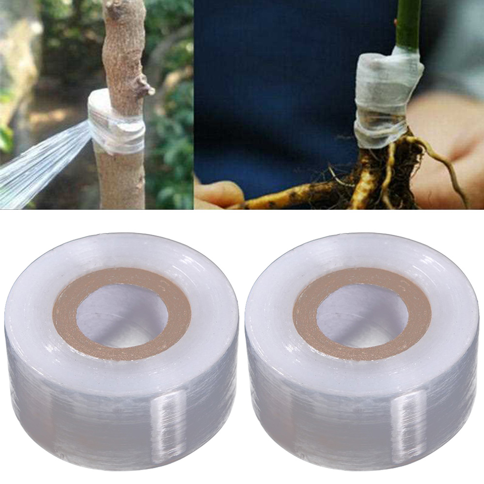 2Roll Parafilm Budding Tape Grafting Tape For Garden Graft Tape 100M